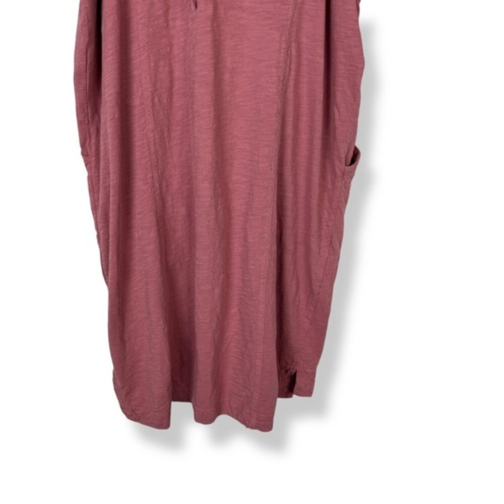 Daily Practice Anthropologie Dress Petite Size XS Womens Pink Ruffle Pockets - Picture 9 of 14